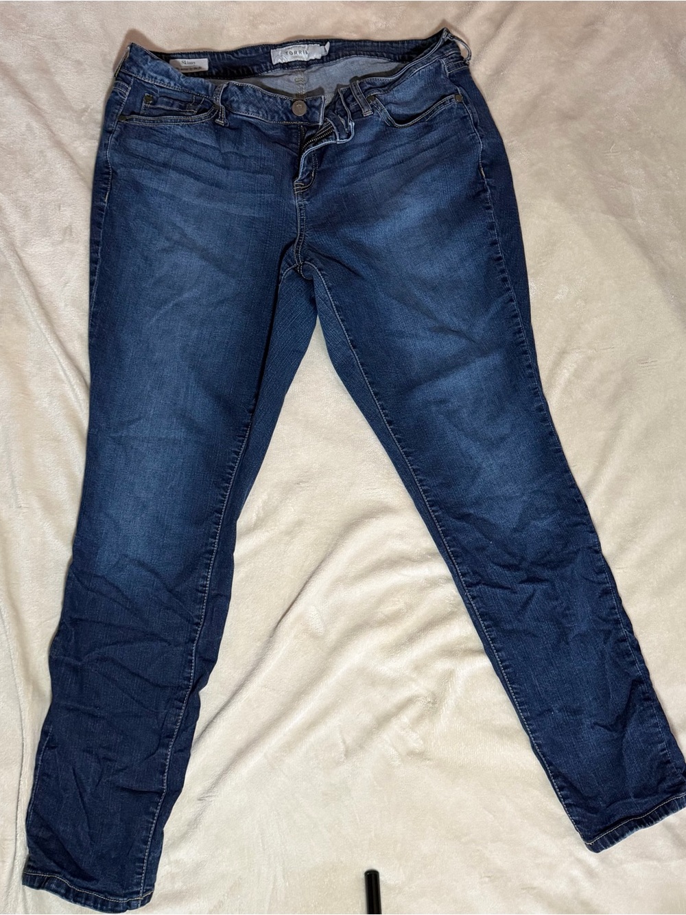 Torrid Skinny Dark Blue Women's Stretch Jeans-16